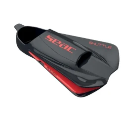 Palmes de natation Seac sub Shuttle Power - Noir/Rouge