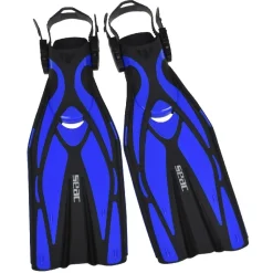 Palmes réglables Seac-Sub F1 Bleu