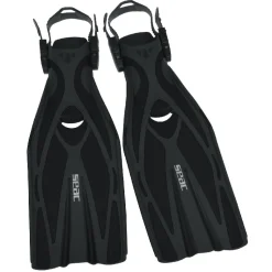 Palmes réglables Seac-Sub F1 Noir