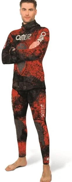 Pantalon de combinaison Omer Red Stone 7 mm - Taille 2/small - OCCASION GRADE A