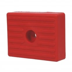 Patin rouge 130X100 mm