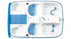 Pedalo bateau à pédales Pelican Monaco DLX