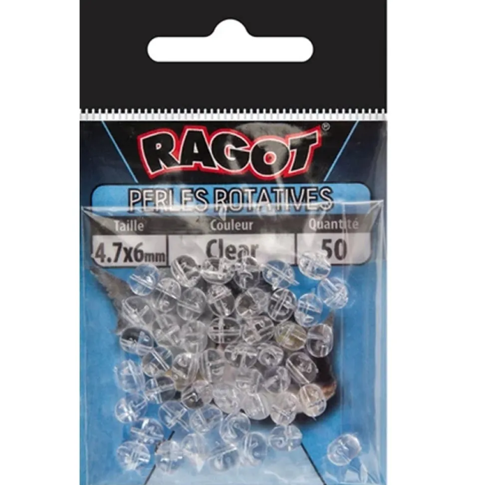 Perles Dure de Montage Ragot Ovale Rotatives