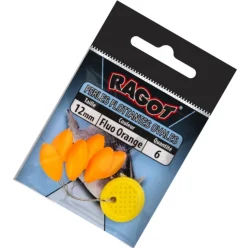 Perles Flottantes Ragot Ovales Fluo Orange