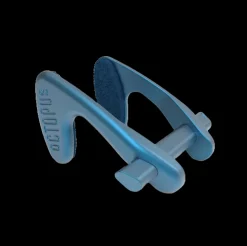 Pince nez Octopus Freediving Aluminium Bleu