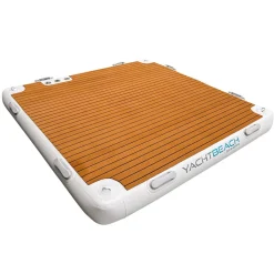 Plateforme gonflable bateau Yachtbeach 2.05 Premium Teak