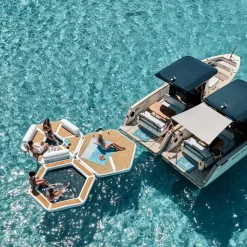 Plateforme gonflable bateau Yachtbeach Party Zone 2.5
