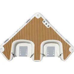 Plateforme gonflable bateau Yachtbeach Duo scooter sous marin
