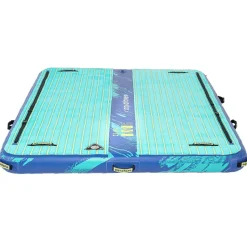 Plateforme gonflable quai flottant Aquatone Club 247x170x15cm 470L