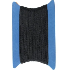 Plioir mousse garni de 50 m de tresse noire 2 mm