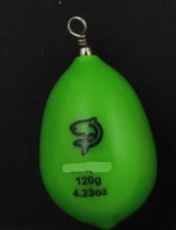 Plombs Œuf Plastifié Lemer Vert Fluo