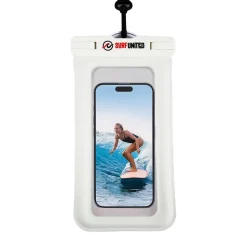Pochette téléphone étanche Surf United flottante Blanc