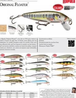 Poisson nageur Rapala Original Flottant 3 cm 2 g
