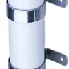 Porte canne polyéthylène blanc fixe