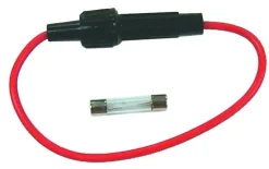 Porte fusible volant VDM - pour fusible maxi 15A