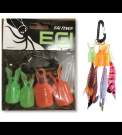Porte turlutte Kali Kunnan Squid Egi karabiner