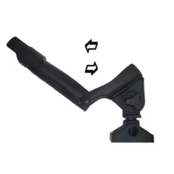 Porte-canne RTM orientable lux articulé