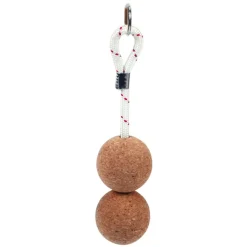 Porte-clés 2 boules liège Chums  diamètre 52 mm