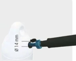 Raccord Plastimo pour valve de gonflage