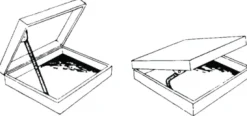 Ressort Attwood sans fil interne - X2