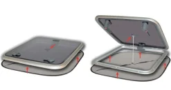 Rideaux Waterline pliables occultant et moustiquaire