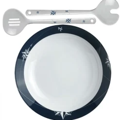 Saladier + Couverts Marine Business - Collection Nothwind - 1 Pièce