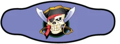 Sangle De Masque Néoprène Double  velcro - Pirate