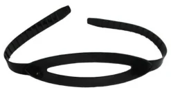 Sangle pour masque silicone noir - 18 mm