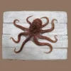Sculpture Poulpe sur Cadre