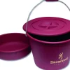Seau à Amorce Browning avec couvercle et Bassine 30L