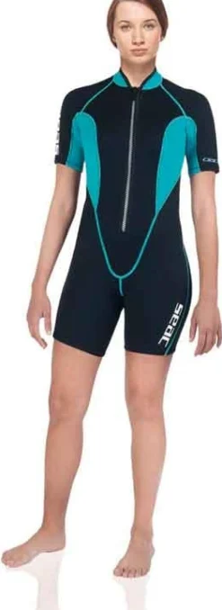 Shorty néoprène Plongée Snorkeling Seac Ciao Femme 2,5mm
