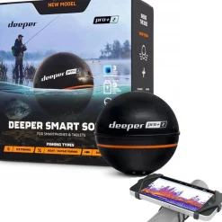 Sondeur Deeper PRO+ V2 Sondeur avec support téléphone