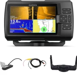 Sondeur Garmin Striker Plus 7SV CHIRP + sonde 77/200/455/800 KHz