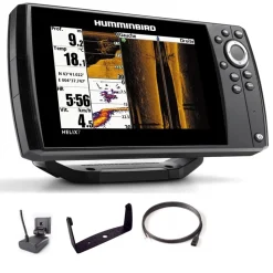 Sondeur GPS Humminbird Hélix 7 G4 CHIRP MEGA SI + Sonde 140/240/455/800/1200 KHz