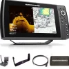 Sondeur GPS Humminbird Hélix 10 G4N CHIRP MEGA DI + Sonde 140/240/1075/1150 KHz