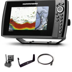 Sondeur GPS Humminbird Hélix 8 G4N CHIRP DS 2D + Sonde 140/240 KHz