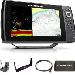Sondeur GPS Humminbird Hélix 10 G4N CHIRP DS 2D + Sonde 140/240 KHz