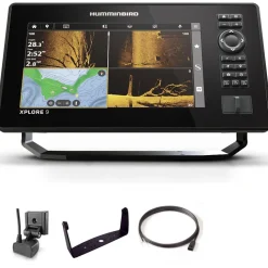 Sondeur GPS Humminbird Xplore 9 CHIRP MEGA SI + Sonde 140/240/455/800/1200 KHz
