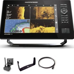 Sondeur GPS Humminbird Xplore 10 CHIRP MEGA SI + Sonde 140/240/455/800/1200 KHz