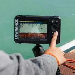 Sondeur GPS Lowrance Eagle 5 CHIRP HDI + Sonde 83/200/455/800 KHz