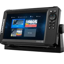 Sondeur GPS Lowrance Eagle 9 CHIRP HDI + Sonde 50/200/455/800 KHz