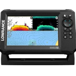 Sondeur GPS Lowrance Eagle 7 CHIRP HDI + Sonde 50/200/455/800 KHz