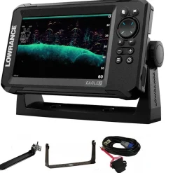 Sondeur GPS Lowrance Eagle 7 Splitshot + Sonde 200/455/800 KHz