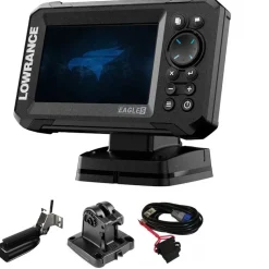 Sondeur GPS Lowrance Eagle 5 CHIRP HDI + Sonde 50/200/455/800 KHz