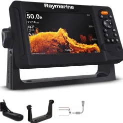 Sondeur GPS Raymarine Element 7 + sonde HV-100 200/350 kHz