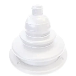 Soufflet passe câble ø150 x 105mm - blanc