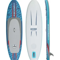SUP paddle gonflable Hydro-Force Oceana Compactair 10.0 gonfleur électrique intégré
