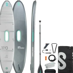 SUP Paddle électrique auto gonflable Sipaboards Neo Silver 11