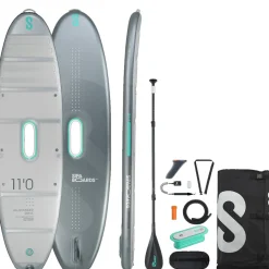 SUP Paddle électrique auto gonflable Sipaboards Allrounder Silver 11