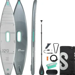 SUP Paddle électrique auto gonflable Sipaboards Tourer Silver 12
